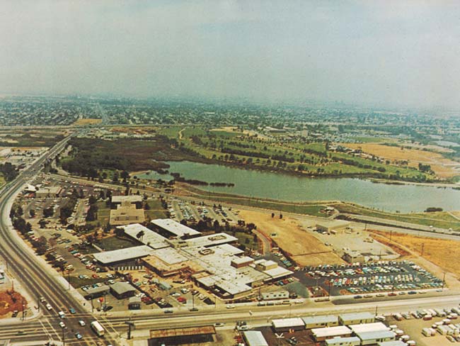 Aerial photo of Harbor City Medical Center expansion construction